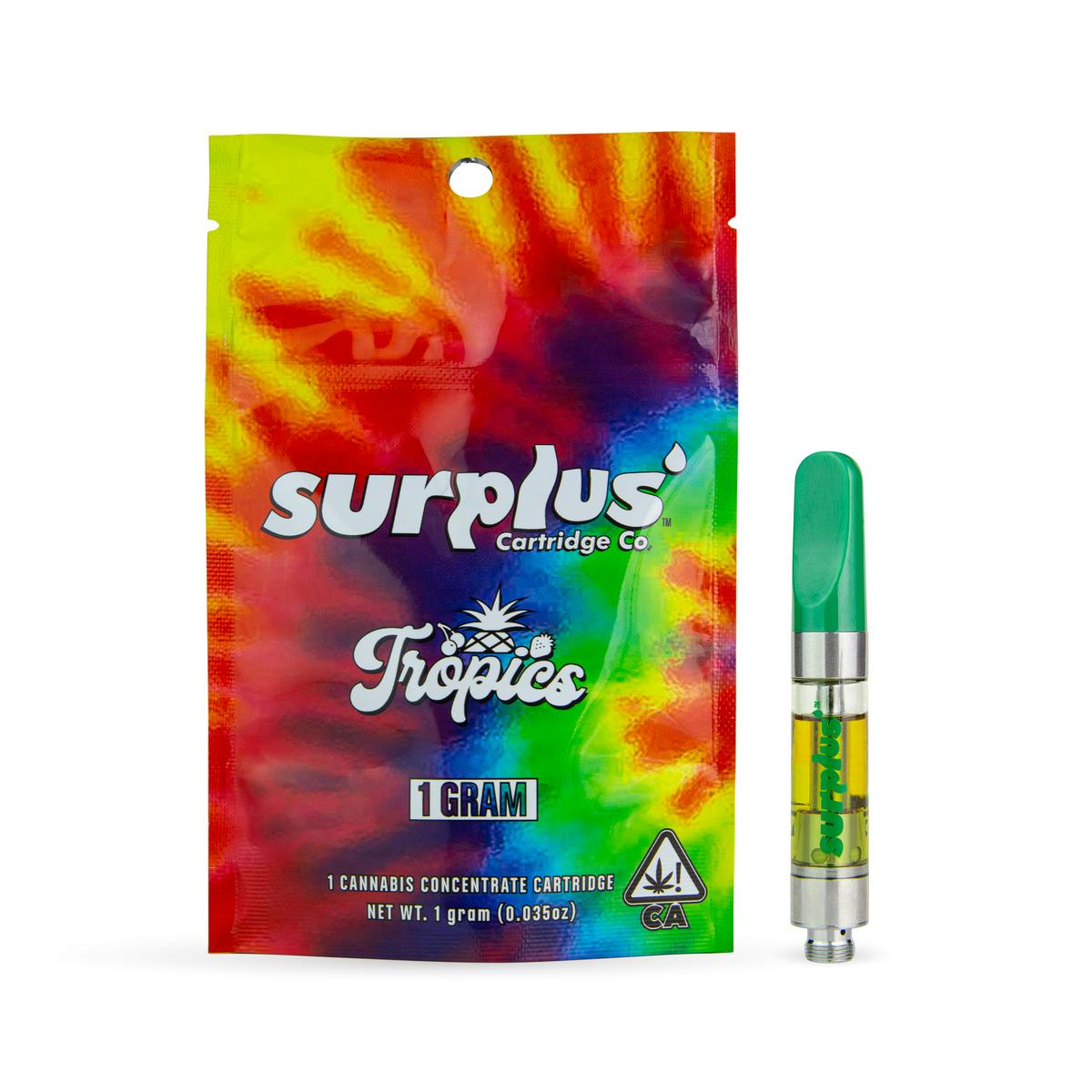 Grape Crush Tropics Cartridge 1g (Surplus Cartridge Co)