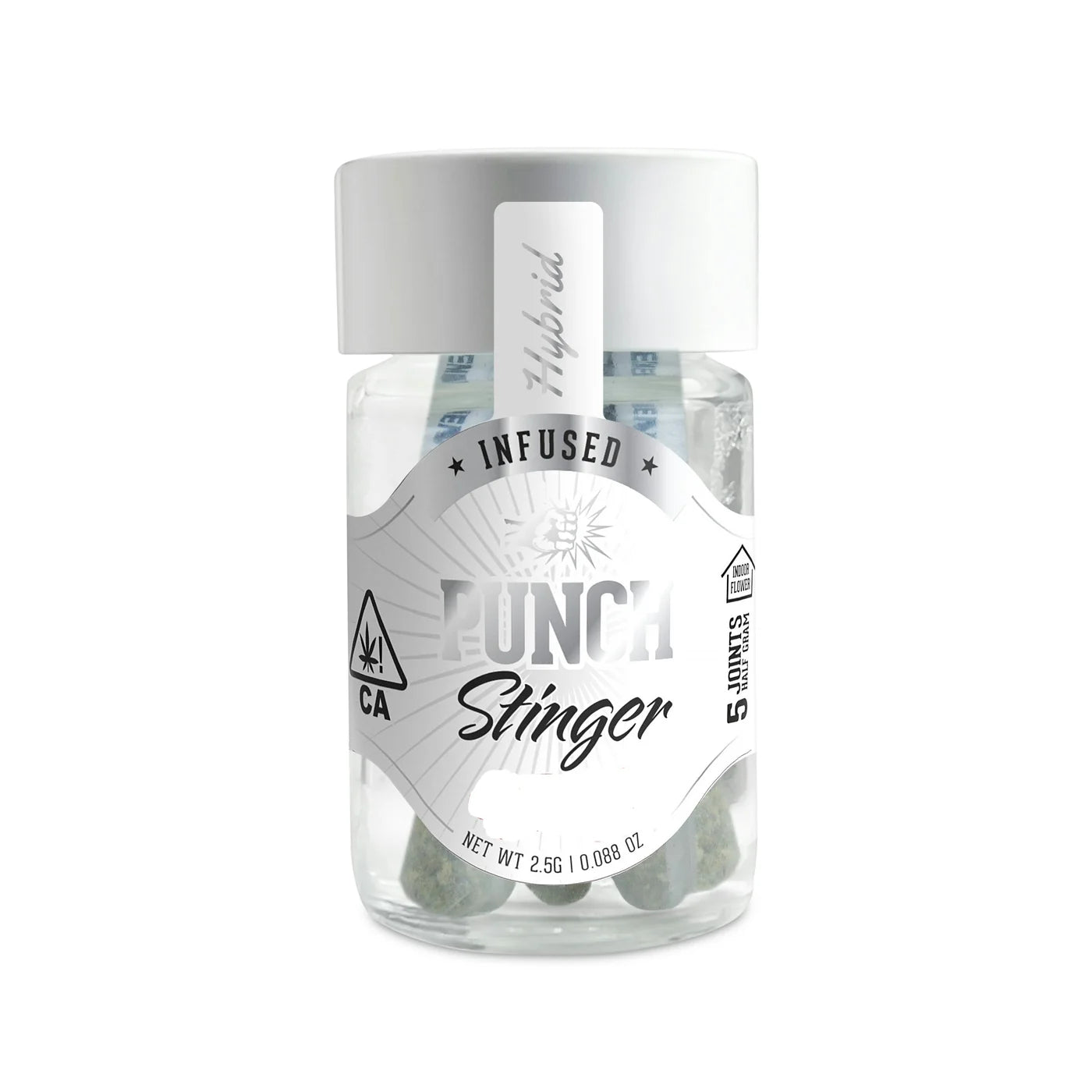 Strawberry Cough Punch Stingers Prerolls 5pk (2.5g) (Punch Edibles & Extracts)