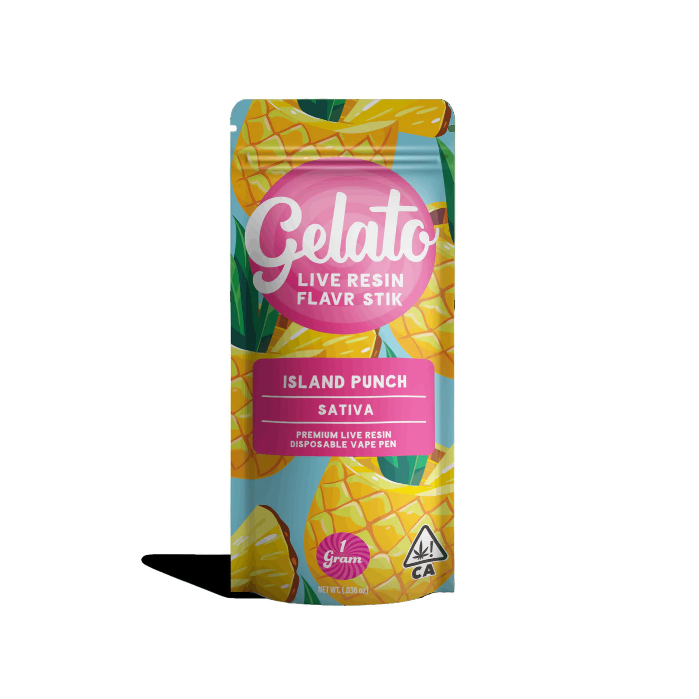 Island Punch Flavr Stick Live Resin Disposable Vape 1g (Gelato)