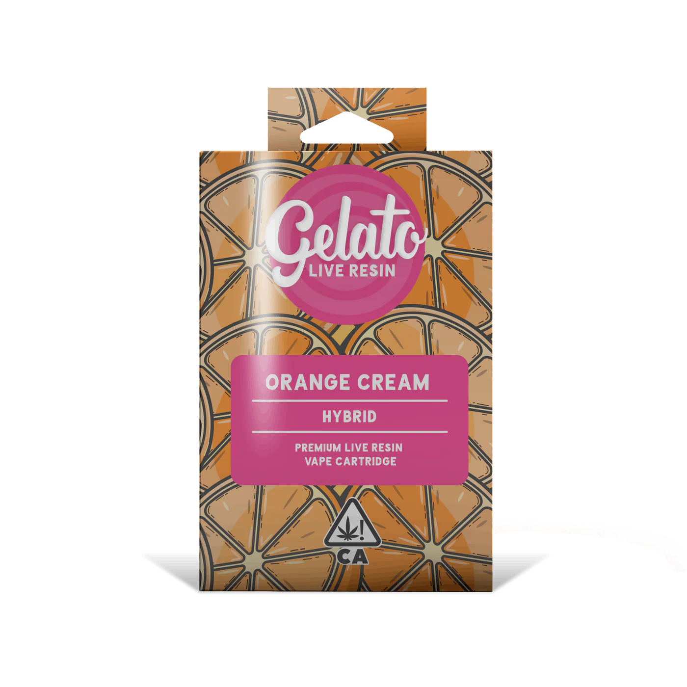 Orange Cream Live Resin Cartridge 1g (Gelato)