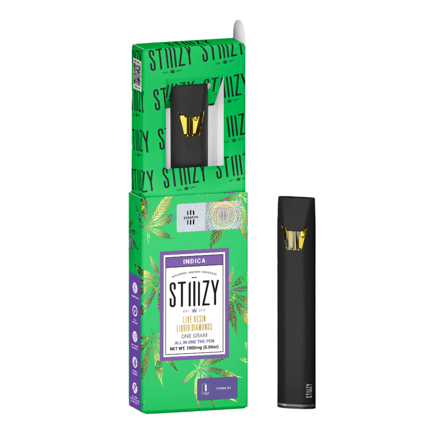 Tahoe OG Live Resin Liquid Diamonds All-In-One Disposable Vape 1G (STIIIZY)