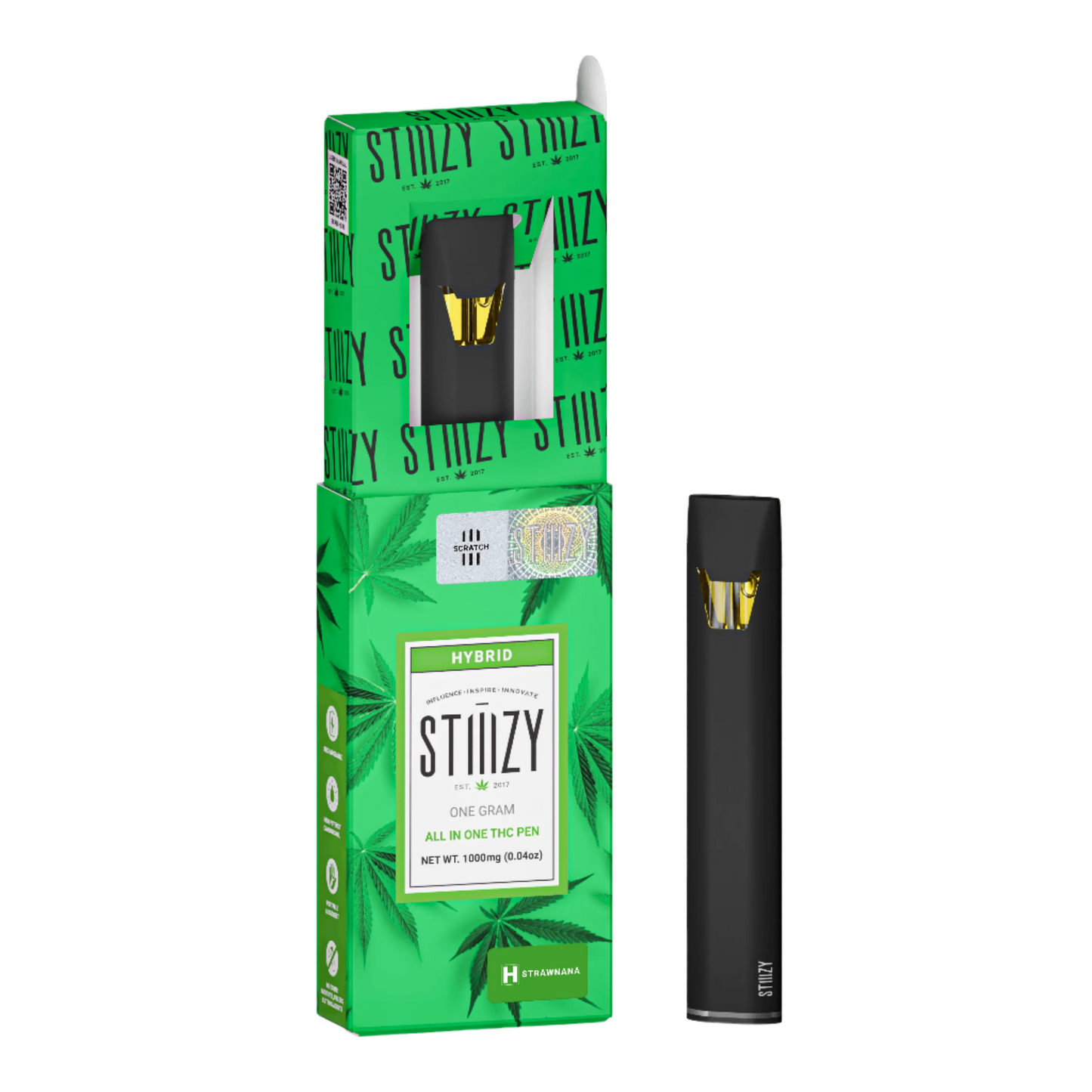 Strawnana All-In-One Disposable Vape 1G (STIIIZY)