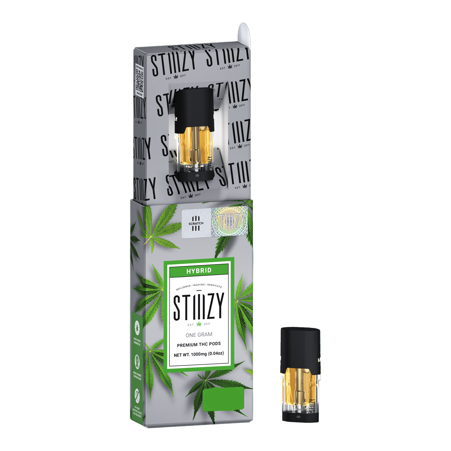 Strawnana Original THC Pod 1g (STIIIZY)