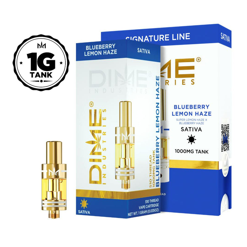 Blueberry Lemon Haze Signature Line Tank Vape 1g (Dime Industries)