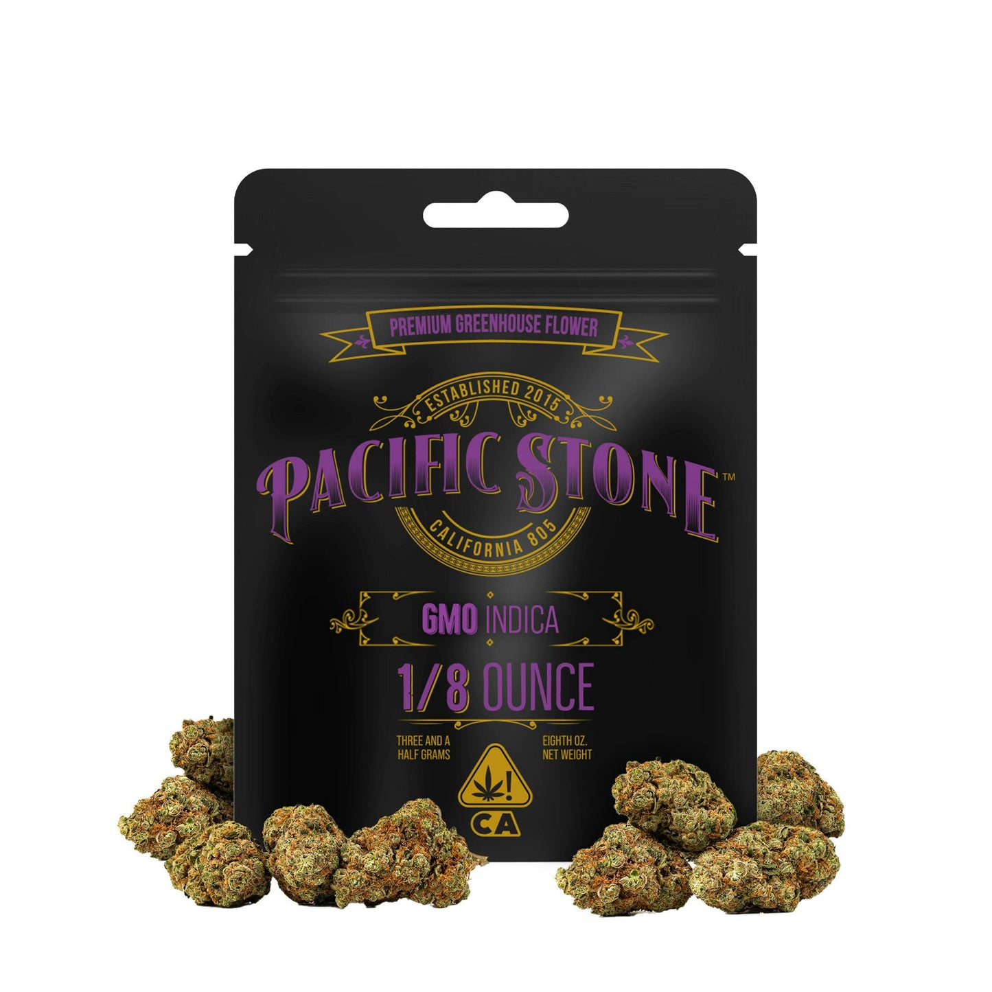 GMO Indica 3.5g (Pacific Stone)