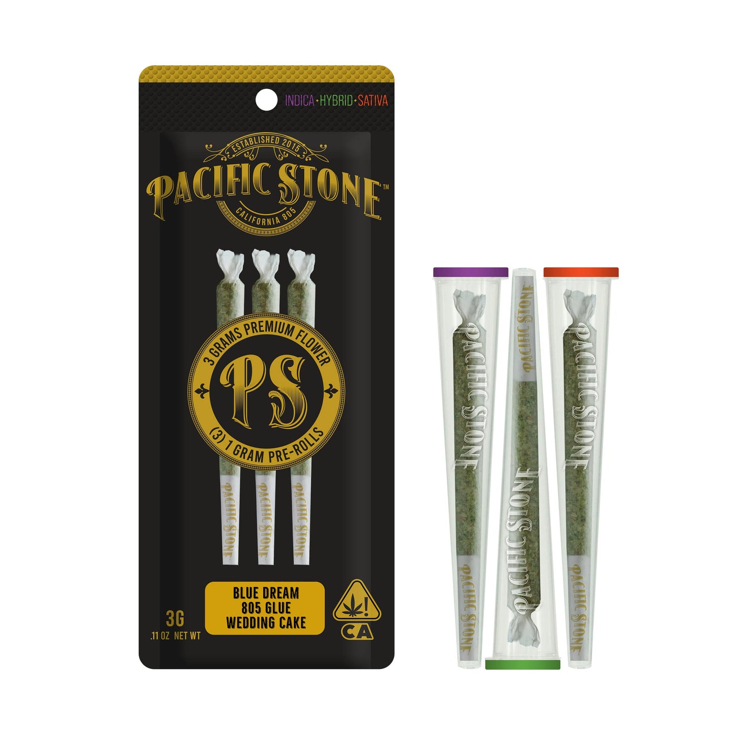 Legend Variety 3pk 3g (Pacific Stone)