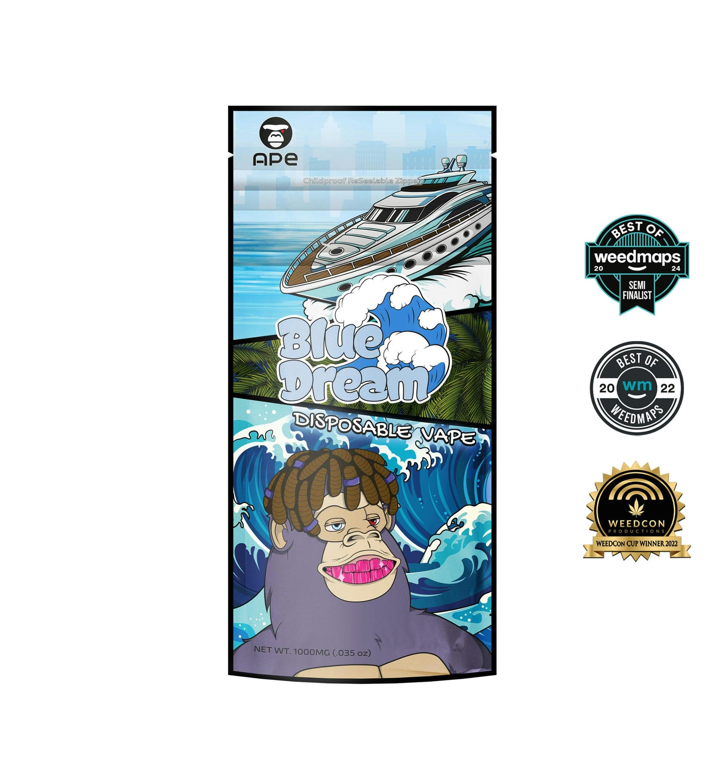Blue Dream Disposable 1g (APE Premium Cannabis Corp)