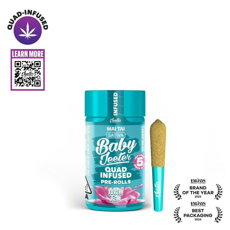Mai Tai Quad-Infused Baby Jeeter 5pk 2.5g (Jeeter)