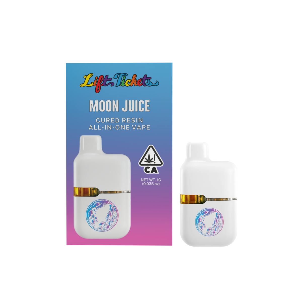 Whoa Si Whoa Moon Juice All in One Vape 1g (Lift Tickets)