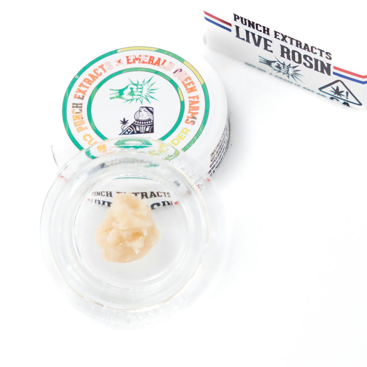 Cuban GMO Tier 1 Live Rosin Cold Cure Badder 1g (Punch Edibles & Extracts)