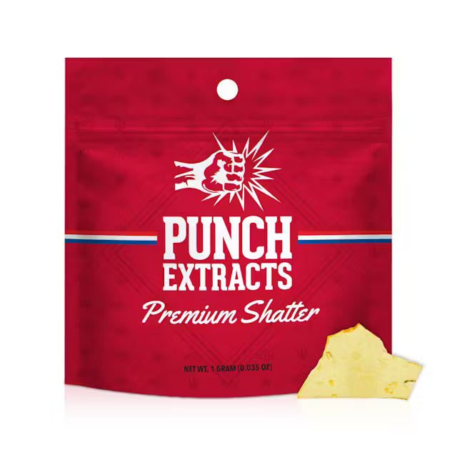 Kush Rocks BHO Shatter 1g (Punch Edibles & Extracts)