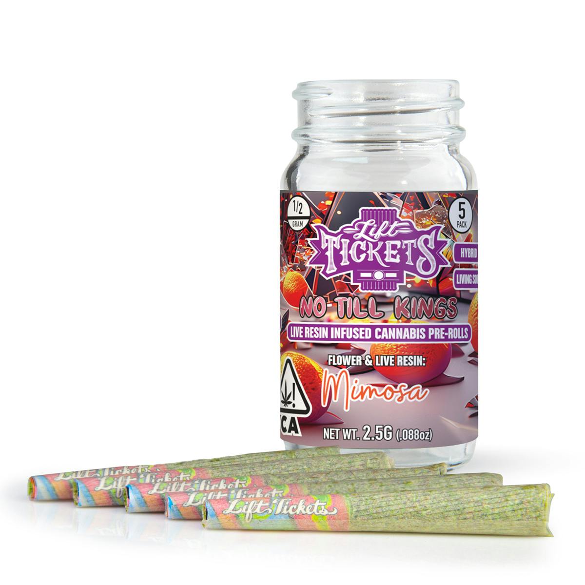 Mimosa Infused Pre-Roll 5pk 2.5g (Lift Tickets)