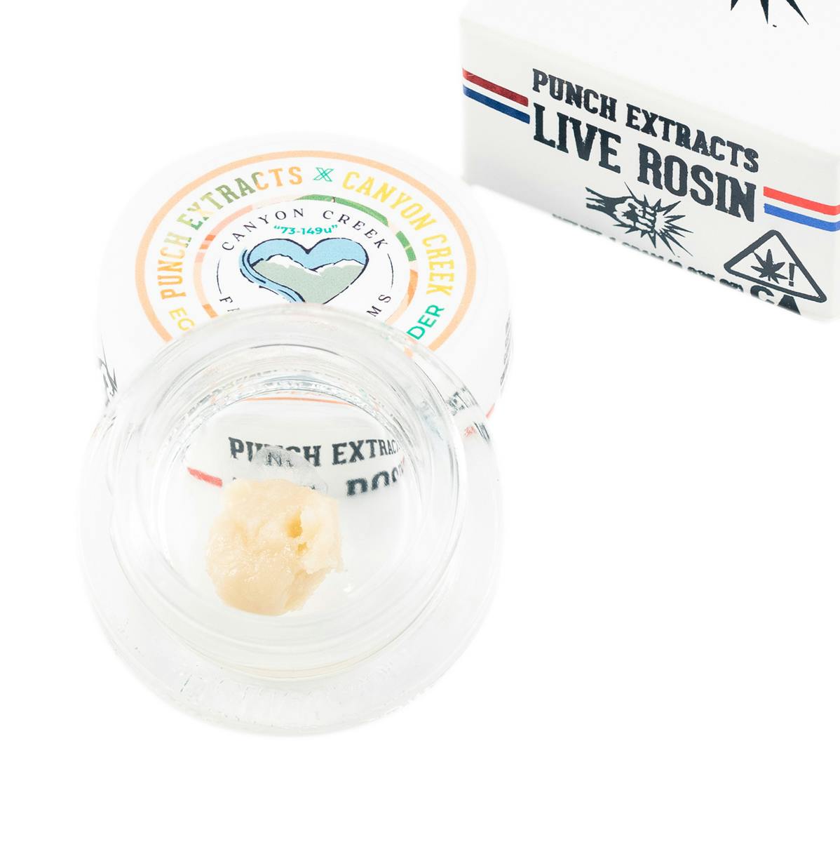 Egyptian Peach Tier 3 Live Rosin Cold Cure Badder 1g (Punch Edibles & Extracts)