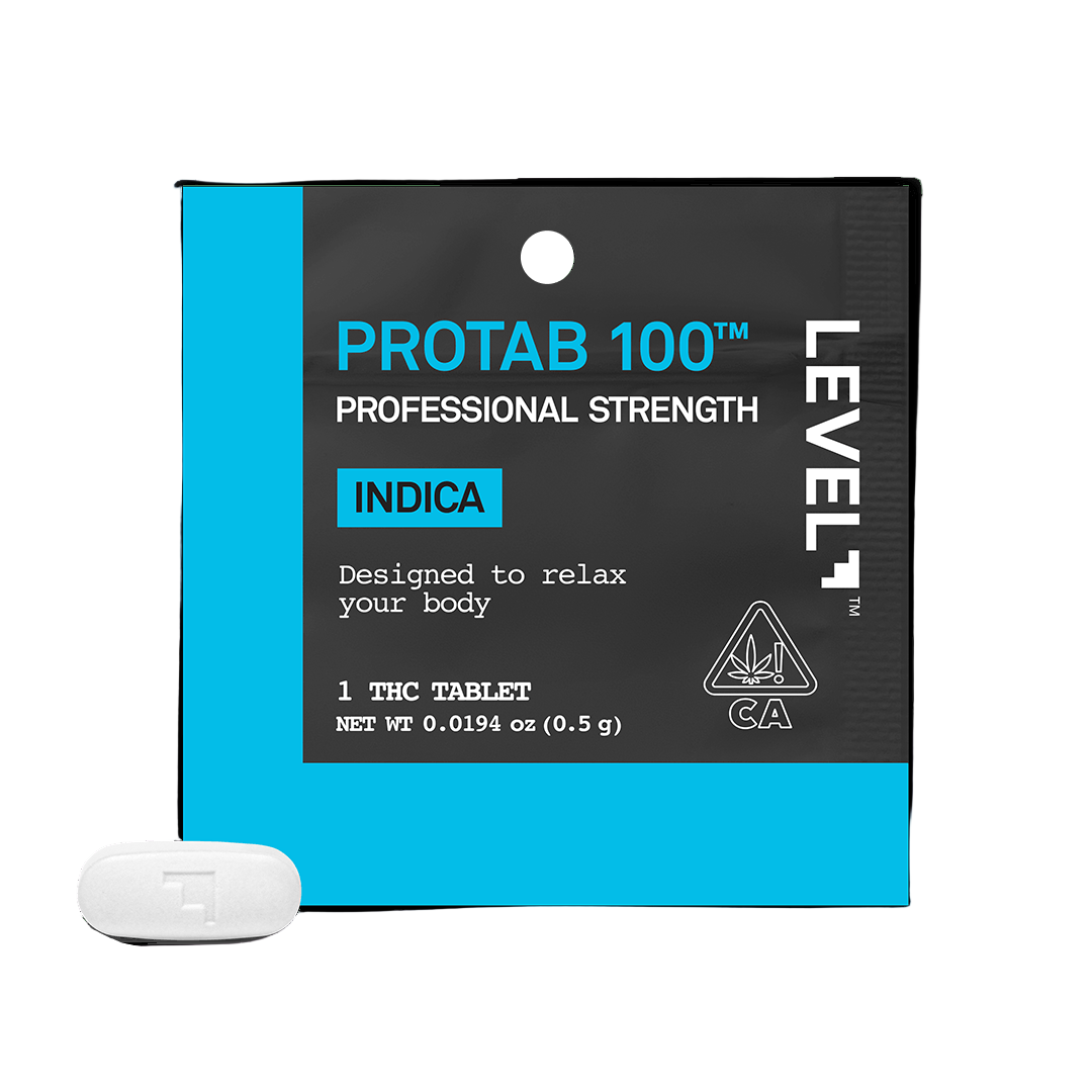 PROTAB 100 Indica Single 1pc 100mg THC (LEVEL)