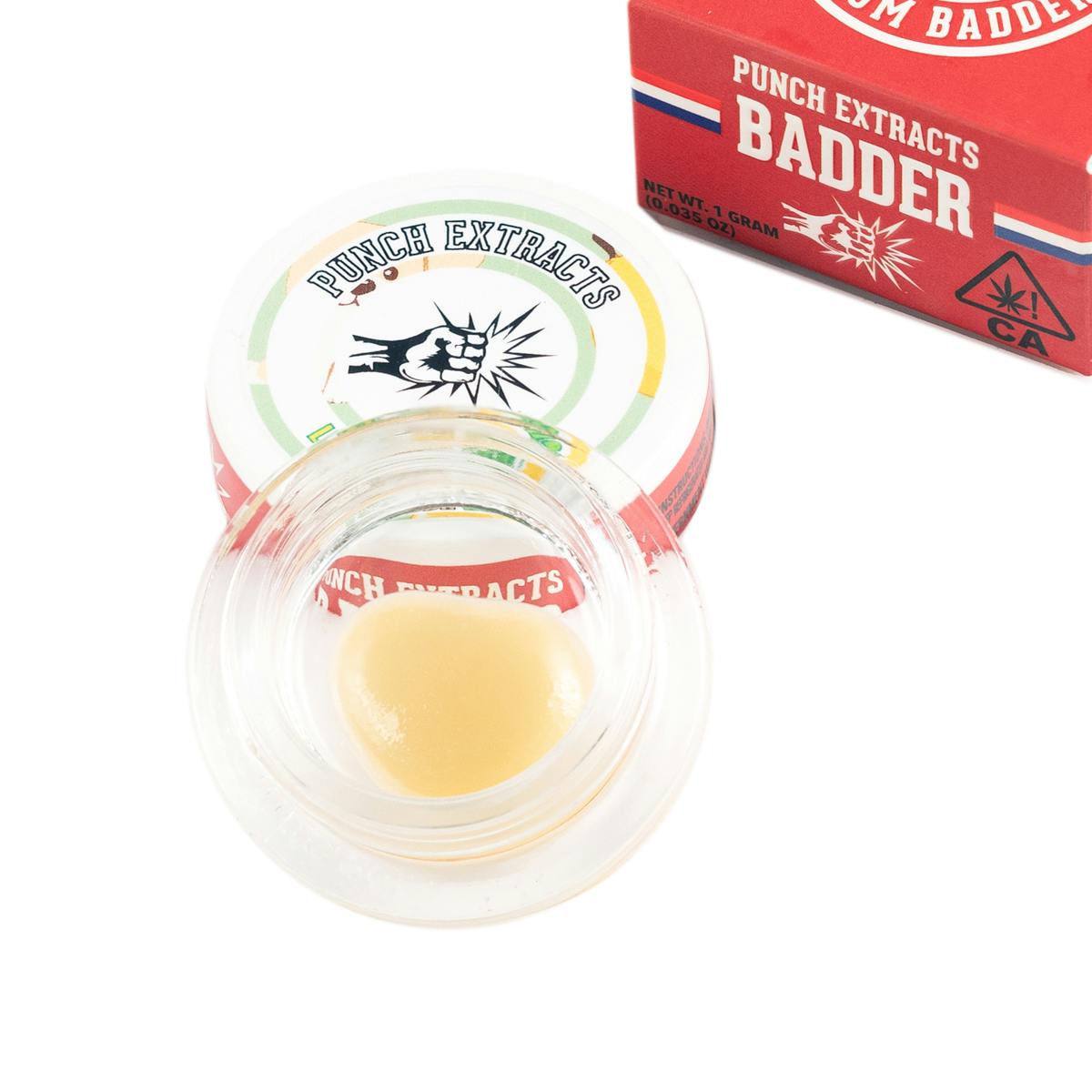 Lemon Dog BHO Badder 1g (Punch Edibles & Extracts)