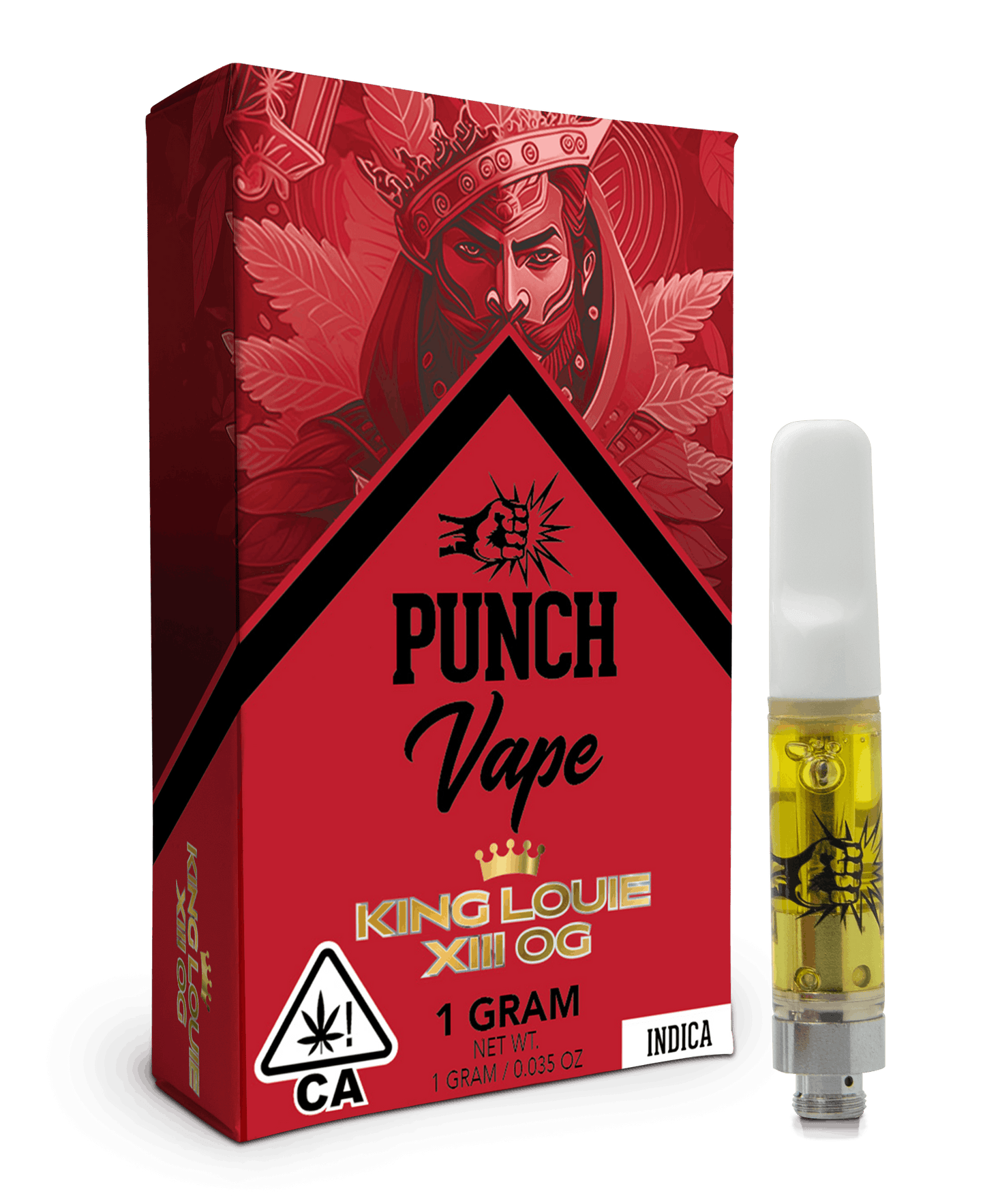 King Louie XIII OG 510 Distillate Cart 1g (Punch Edibles & Extracts)
