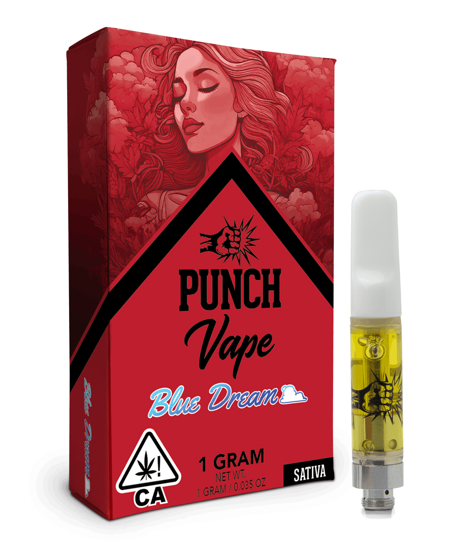 Blue Dream 510 Distillate Cart 1g (Punch Edibles & Extracts)