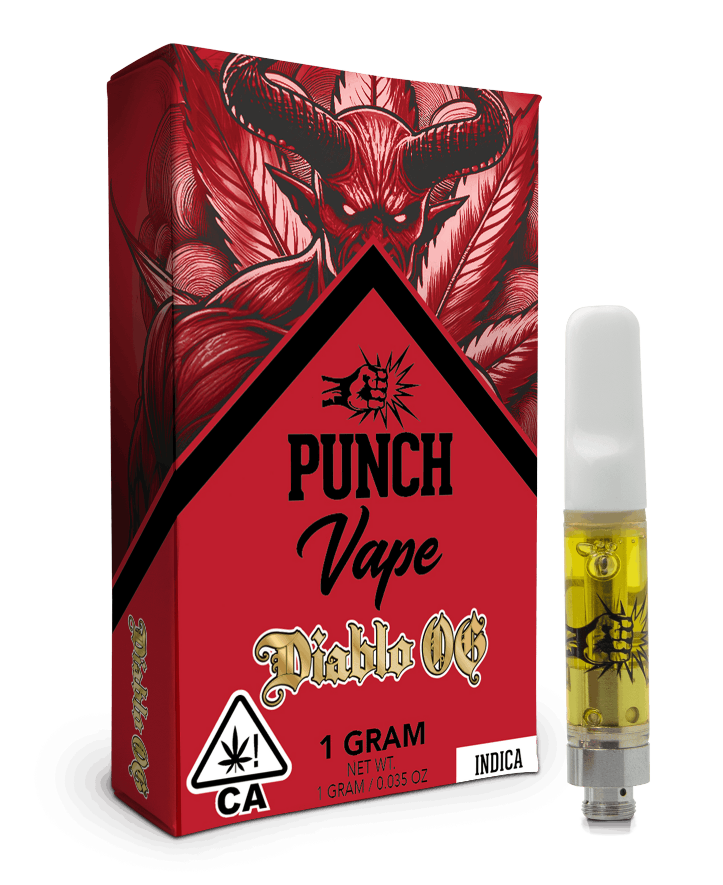 Diablo OG 510 Distillate Cart 1g (Punch Edibles & Extracts)