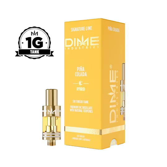 Pina Colada Signature Line Tank Vape 1g (Dime Industries)