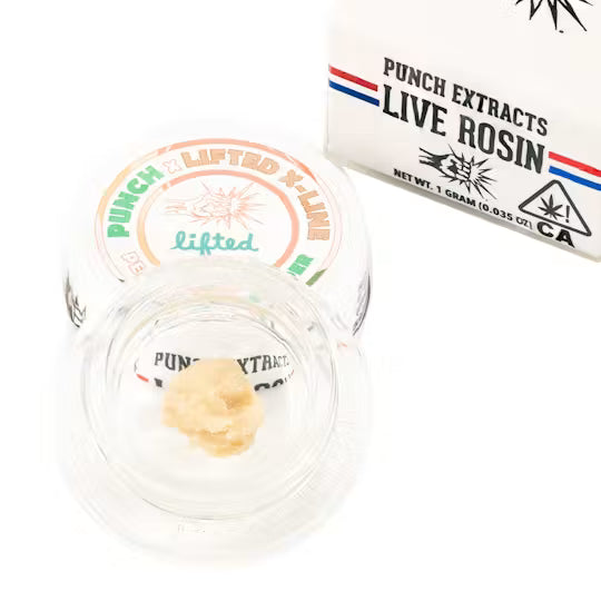 Peach Fuzz Tier 4 Live Rosin Cold Cure Badder 1g (Punch Edibles & Extracts)