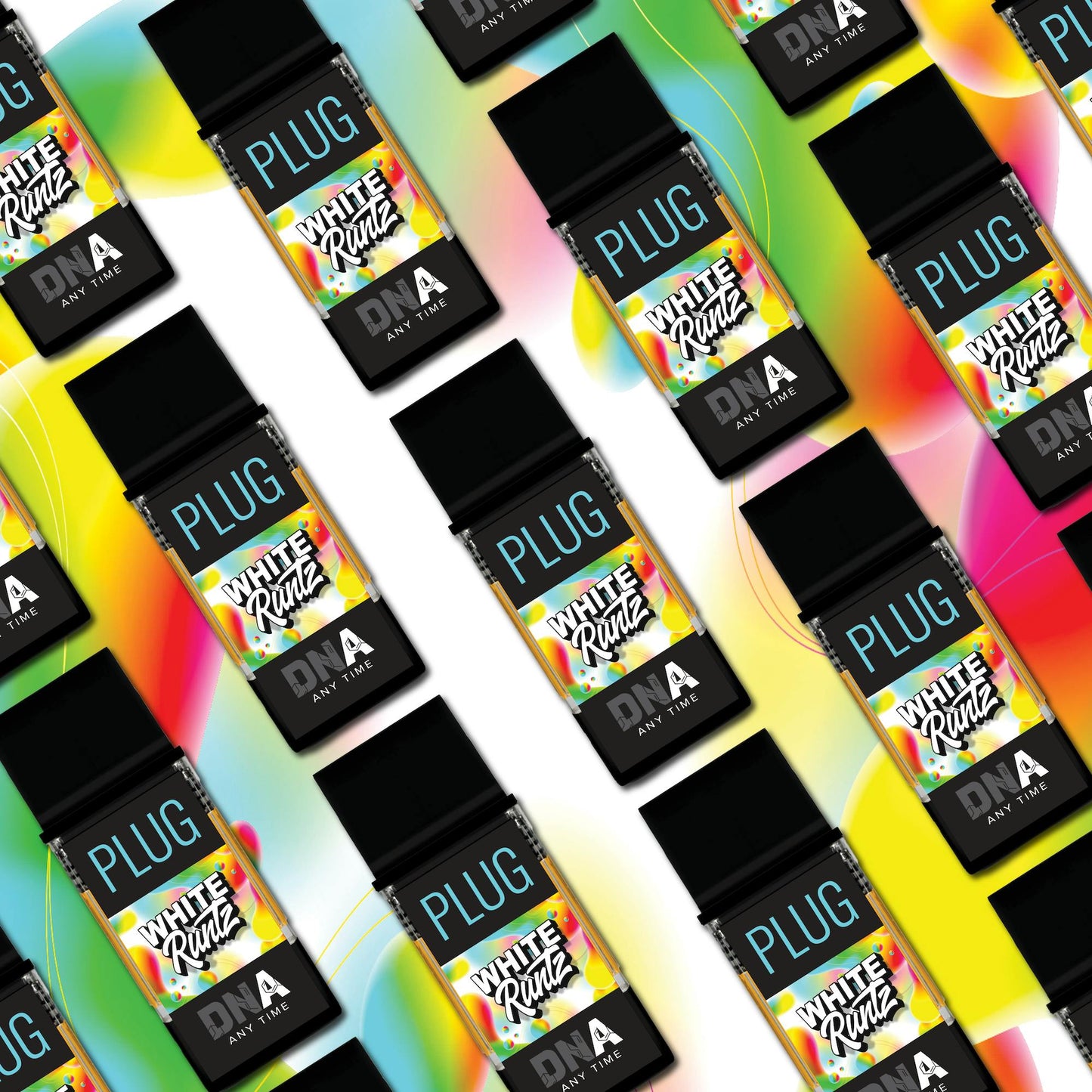 White Runtz:DNA PLUG Vape 1g (PLUGPLAY™)