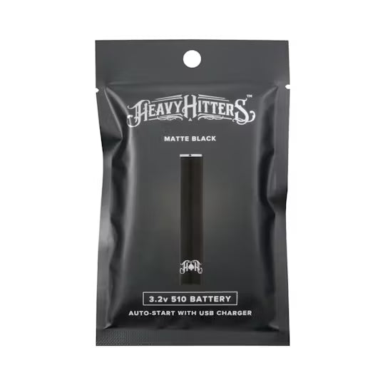 Matte Black 3.2v Auto Start Battery & Charger (Heavy Hitters)
