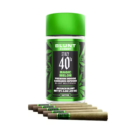 MAGIC MELON 40's Infused Mini Blunt 5 Pack 2.5g (STIIIZY)