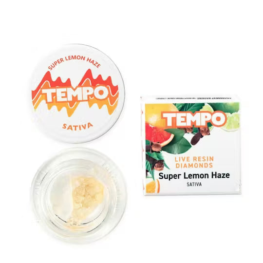Super Lemon Haze Sativa Live Resin Diamonds 1g (Tempo)