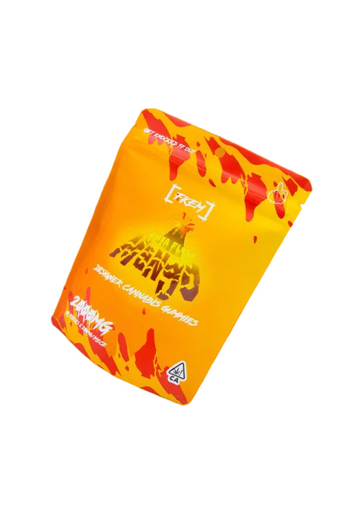 Lava Flow Mango Designer Cannabis Gummies 10pk 2000mg THC (FKEM EDIBLES)