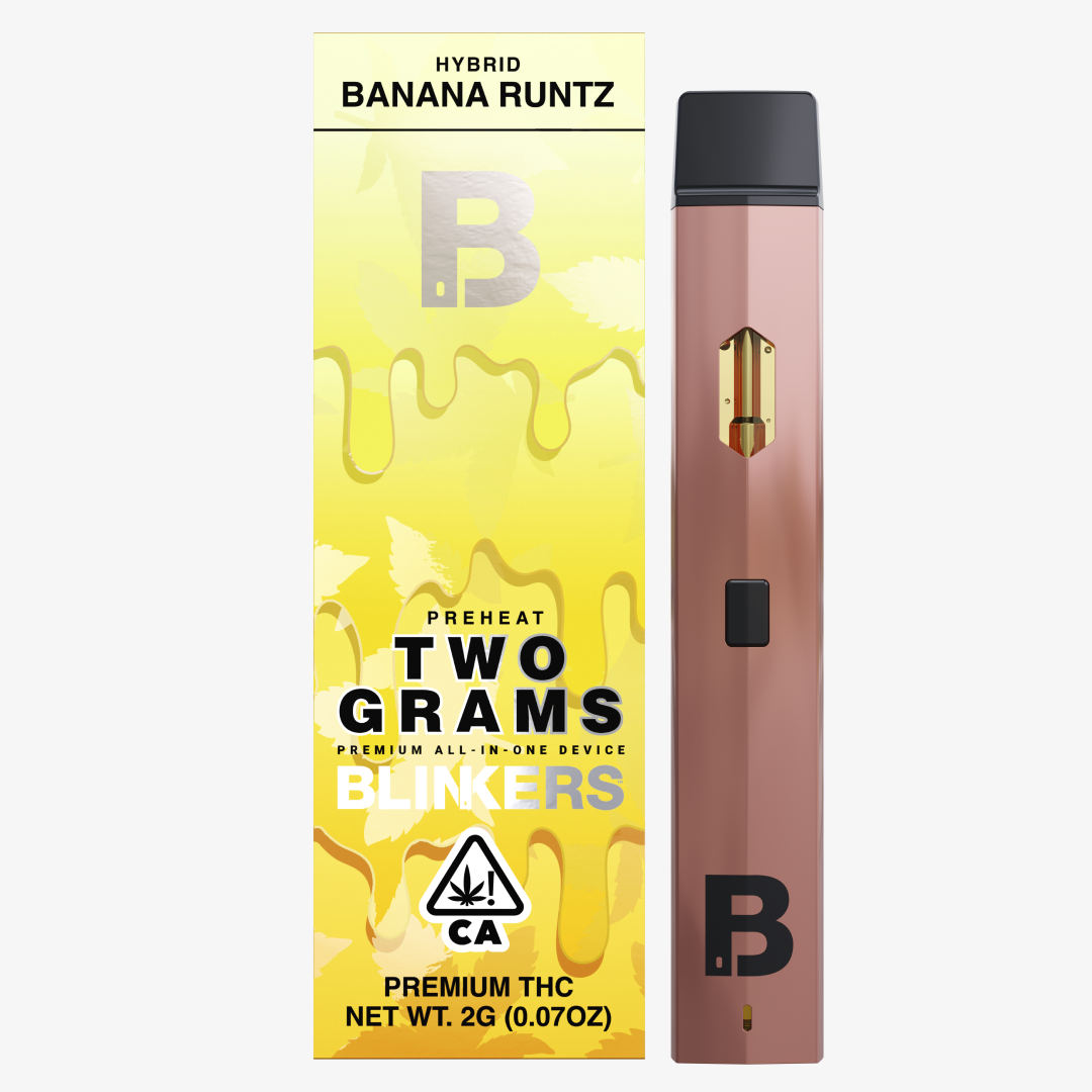 Banana Runtz Hybrid Disposable 2g (Blinkers)