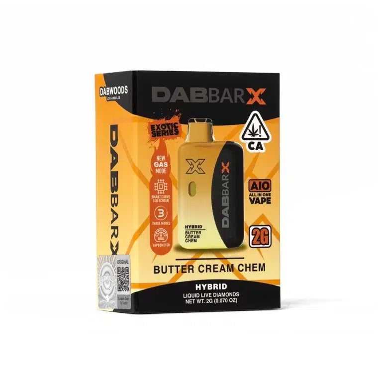 Butter Cream Chem Liquid Diamond Dabar Exotics 2g (Dabwoods)