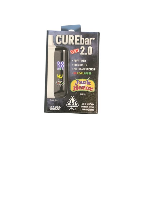 Jack Herer - 1G AIO CUREbar 2.0 (West Coast Cure)