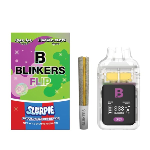 Grape Ape x Hawaiian Runtz Flip Disposable 2g (Blinkers)