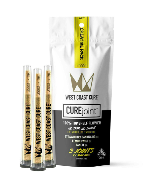 Creative Pack - Top Shelf CUREjoint Variety Pack 3G (West Coast Cure)