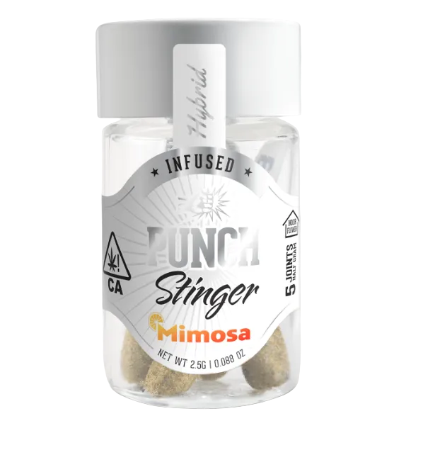 Mimosa Punch Stingers Prerolls 5pk 2.5g (Punch Edibles & Extracts)