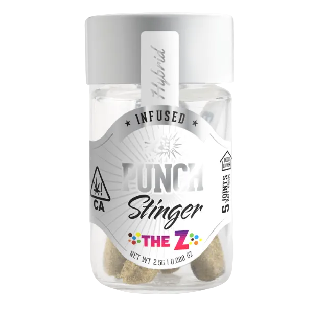 The Z Punch Stingers Prerolls 5pk 2.5g (Punch Edibles & Extracts)