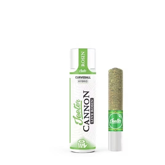 Curveball Cannon Live Rosin 1.3g (Jeeter)
