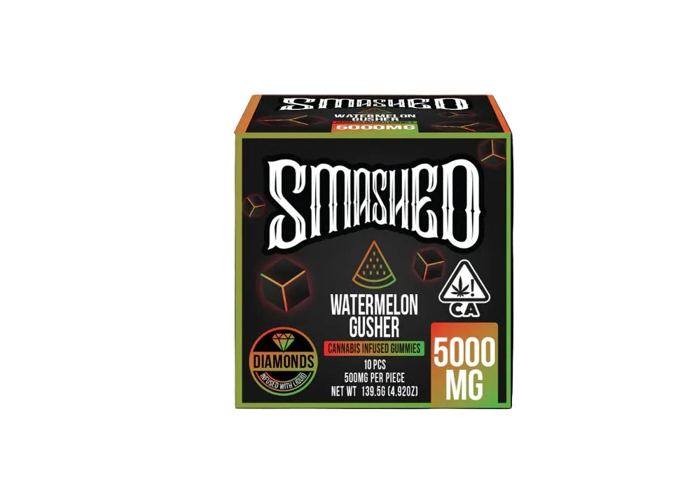 Watermelon Gusher Liquid Diamonds Gummies (SMASHED)