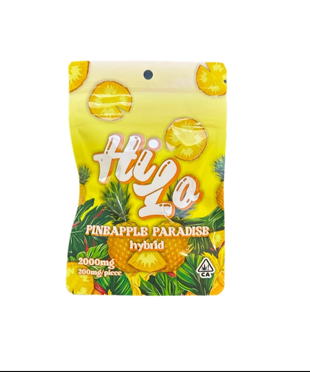 Pineapple Paradise Hybrid Cannabis Gummies 10pk 2000mg THC (HiLo)