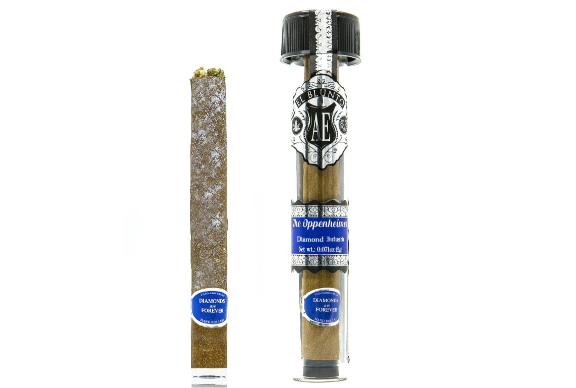 The Oppenheimer El Blunto Diamond Infused Blunt 2g (El Blunto by Albert Einstone's)