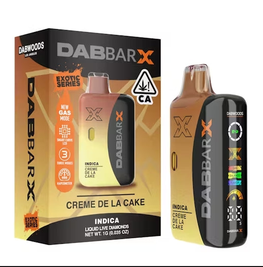 Créme De La Cake Liquid Diamond Dabar Exotics 2g (Dabwoods)