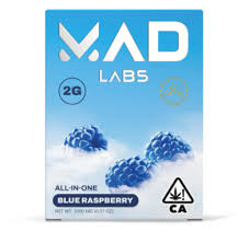 Blue Razz All in One Vape 2G (Mad Labs)