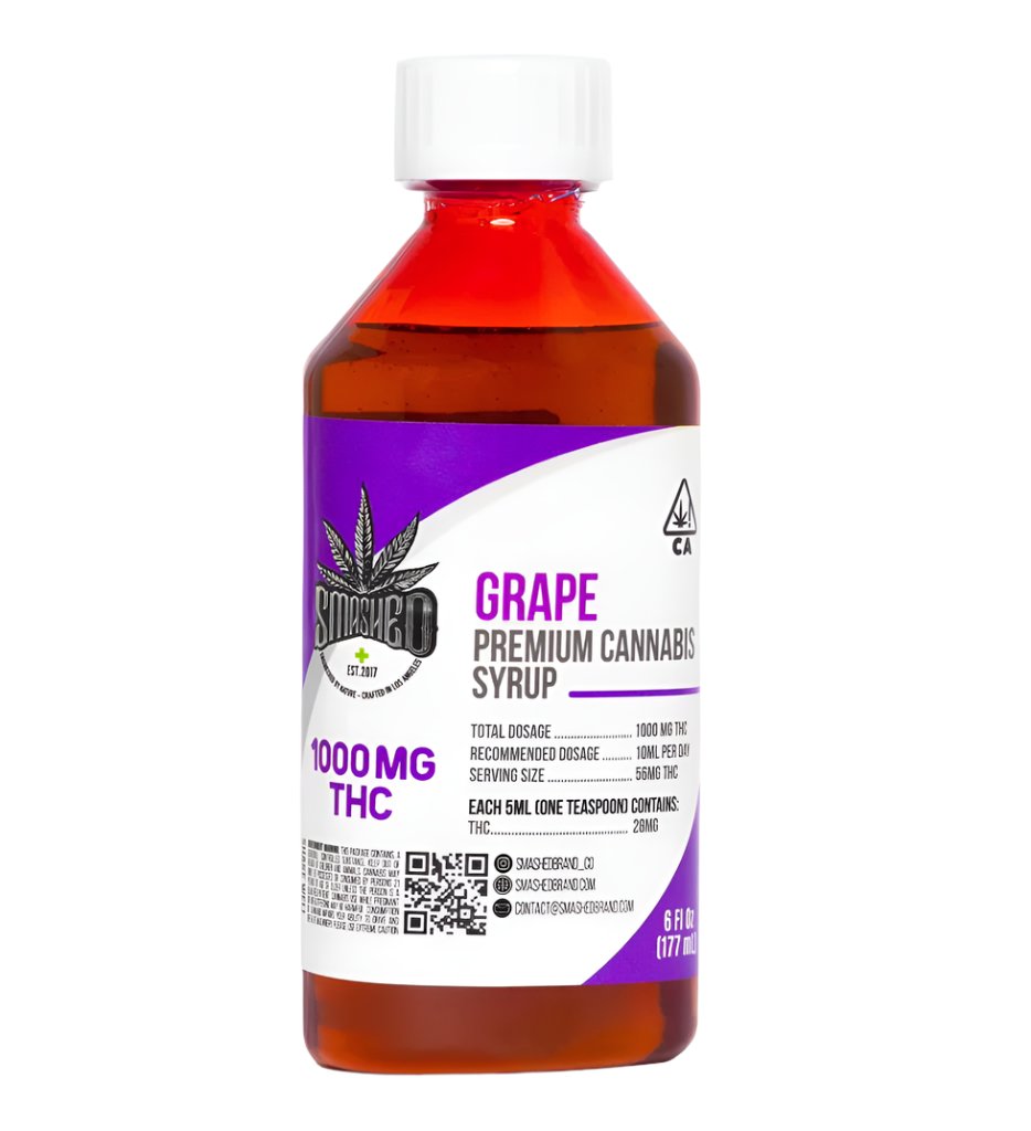 Grape Premium Cannabis Syrup 5000mg (Smashed)