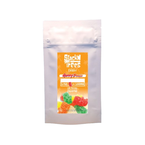 Gummy Bears Cannabis Infused Gummies 2400mg THC (Stack n Trees)