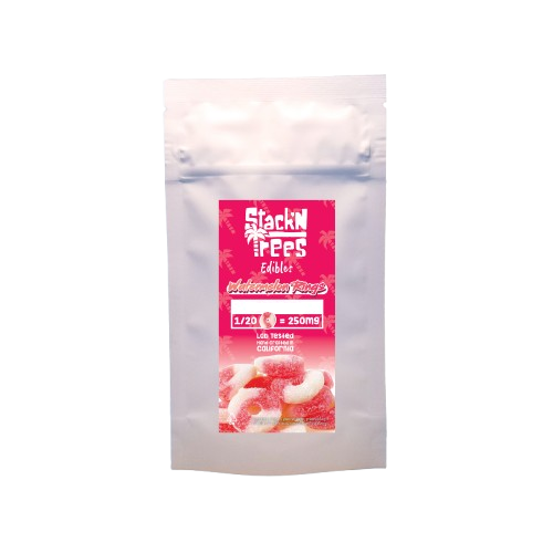 Watermelon Rings Cannabis Infused Gummies 1200mg THC (Stack n Trees)