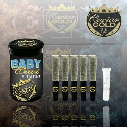 Caviar Gold l Baby Cavi l CG58 l 2.5g 5pk (Caviar Gold)