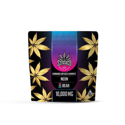 Neon Bears Cannabis Infused Gummies 20pk 10000mg THC (Smashed)