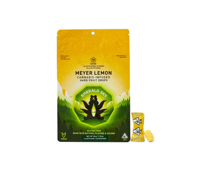 Meyer Lemon Drops 100mg THC (Emerald Sky)