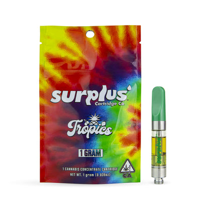 Blueberry Bliss Tropics Cartridge 1g (Surplus Cartridge Co)