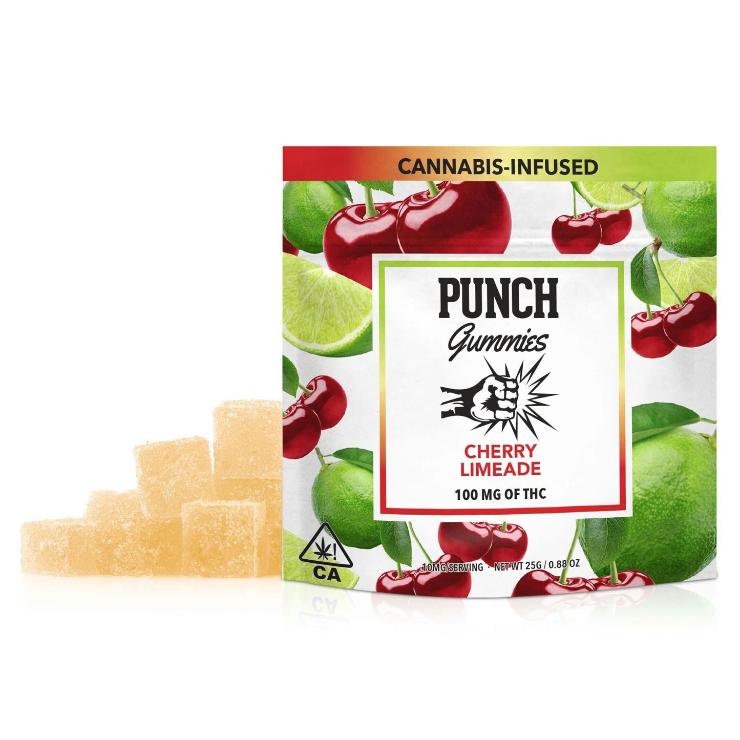 Cherry Limeade Gummies 10pk 100mg THC (Punch Edibles & Extracts)